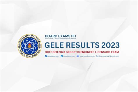 gele result 2023